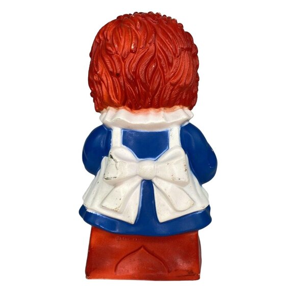My Toy Co. Raggedy Ann Doll Coin Piggy Bank Bobbs Merrill Child Toy VIntage 1972 - Picture 6 of 10